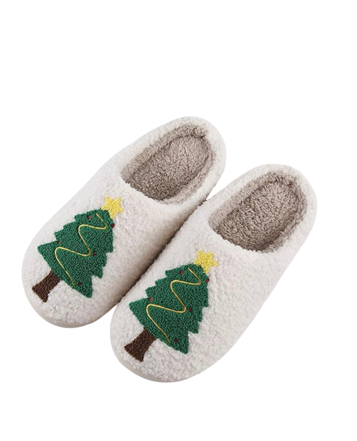 Christmas Tree Slippers