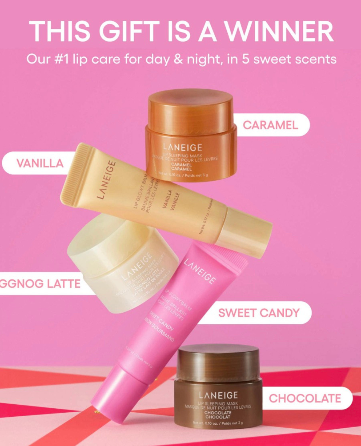 Midnight Minis Lip Glowy Balm and Lip Sleeping Mask Gift Set