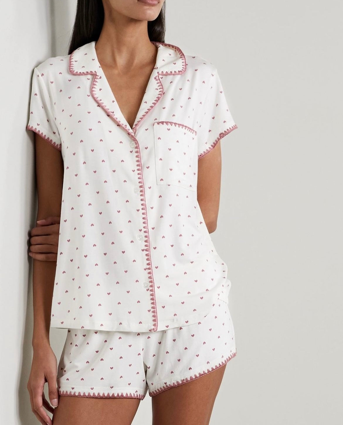 Pink Hearts PJ