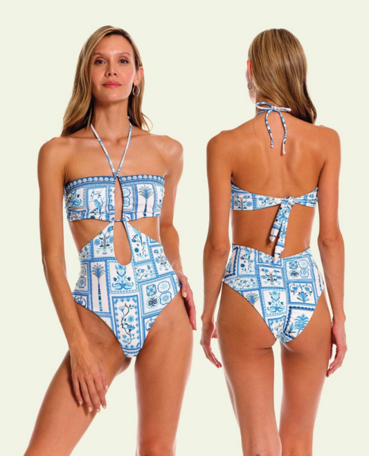 Blue One Piece Rosetta
