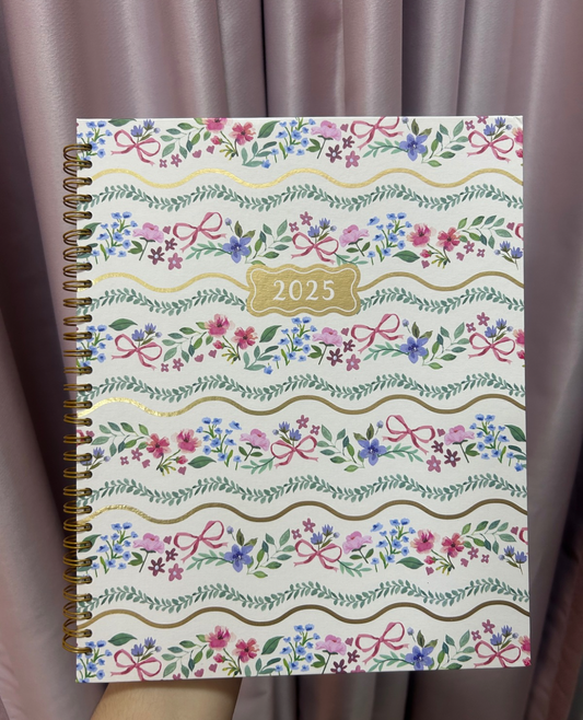 White Wavy Agenda