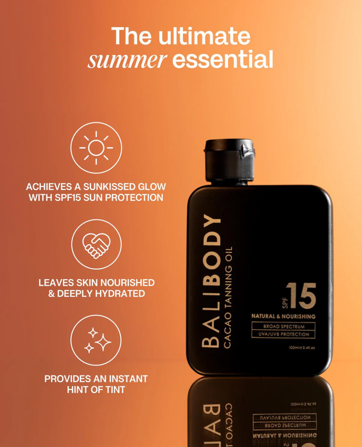 Cacao Tanning Oil