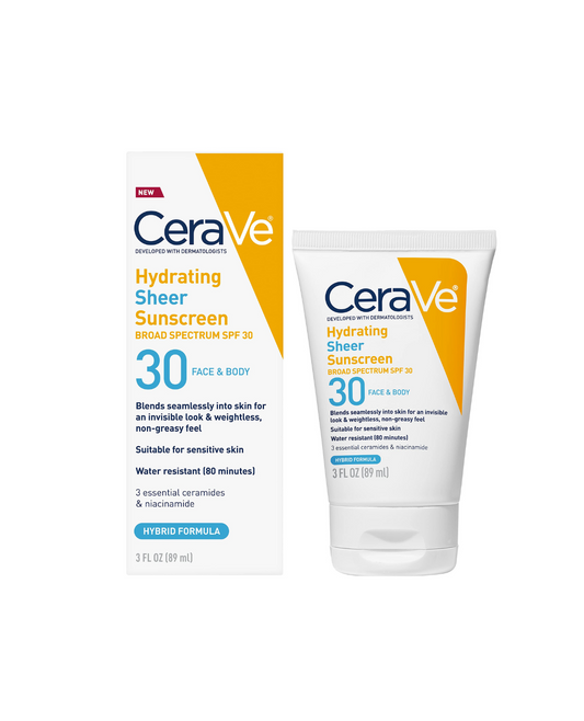 Cerave Hydrating Sheer Sunscreen