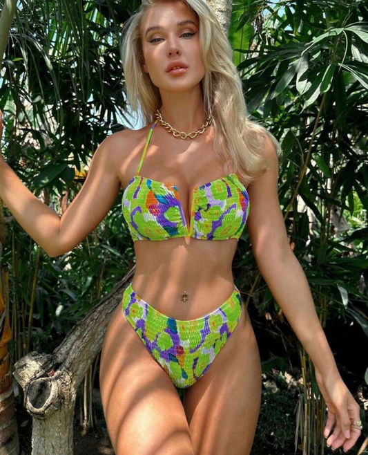 Lime Green Bikini