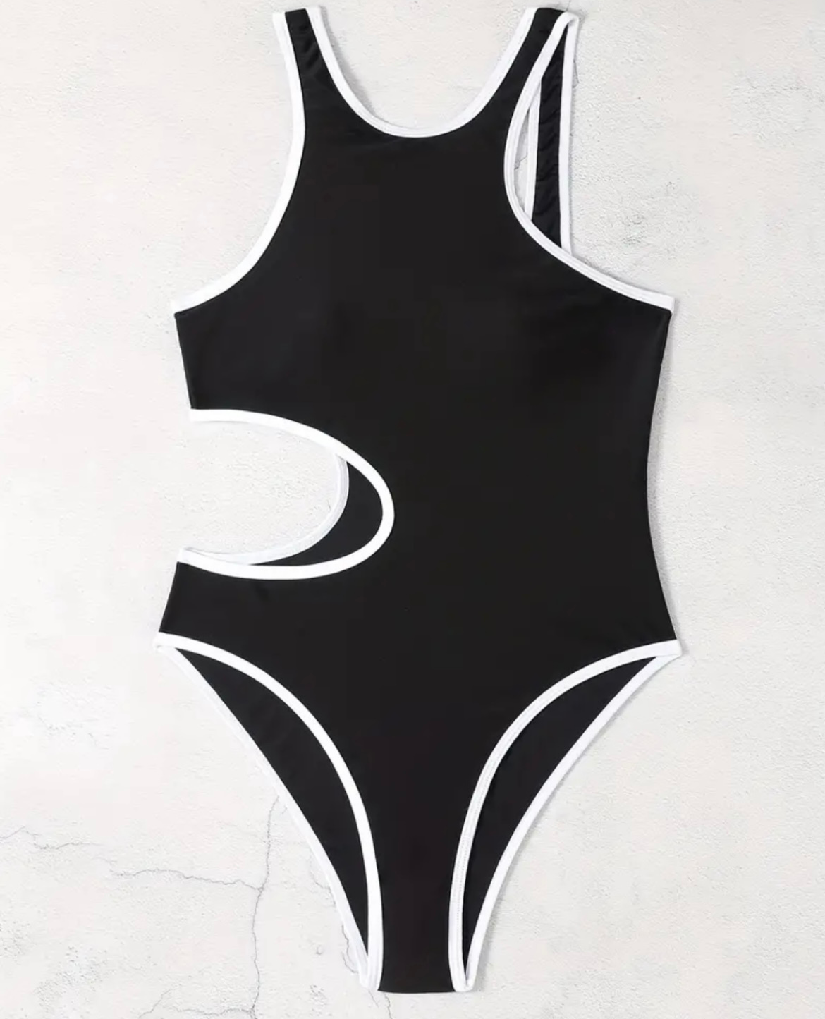 Black & White Swimsuit