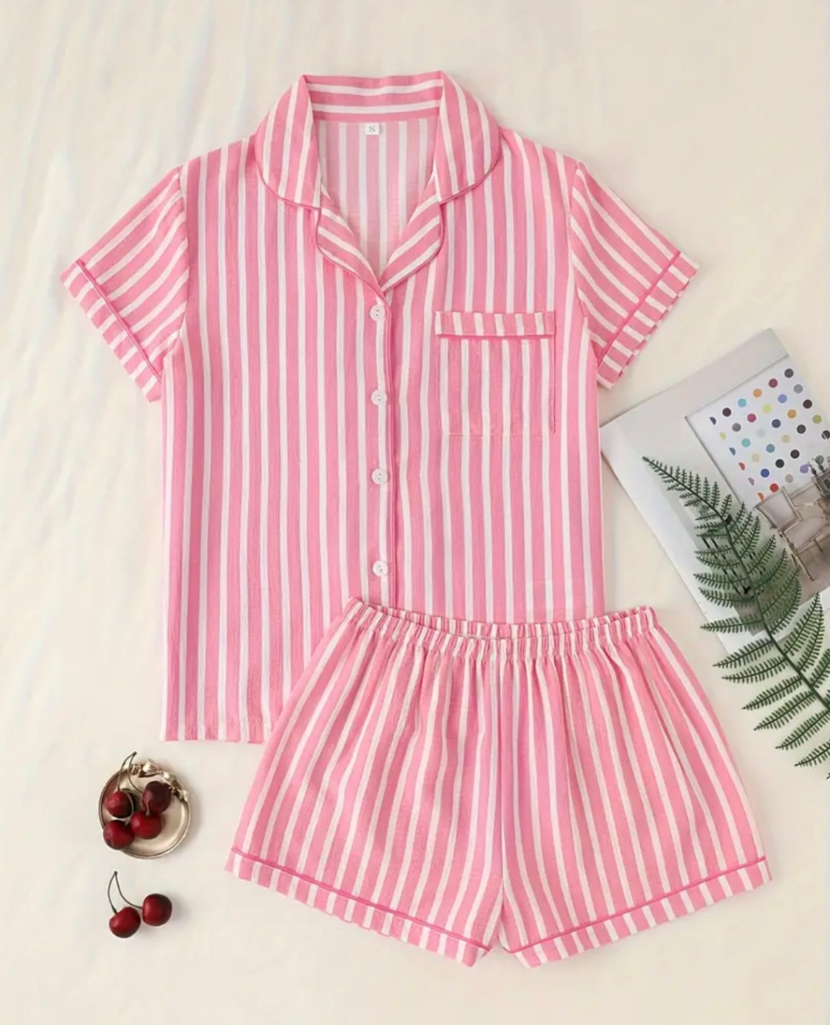 Pink Striped PJ